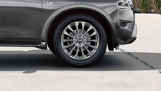 2023 Nissan Armada wheel and tire | Romeo Nissan in Kingston NY