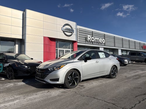 2025 Nissan Versa SR