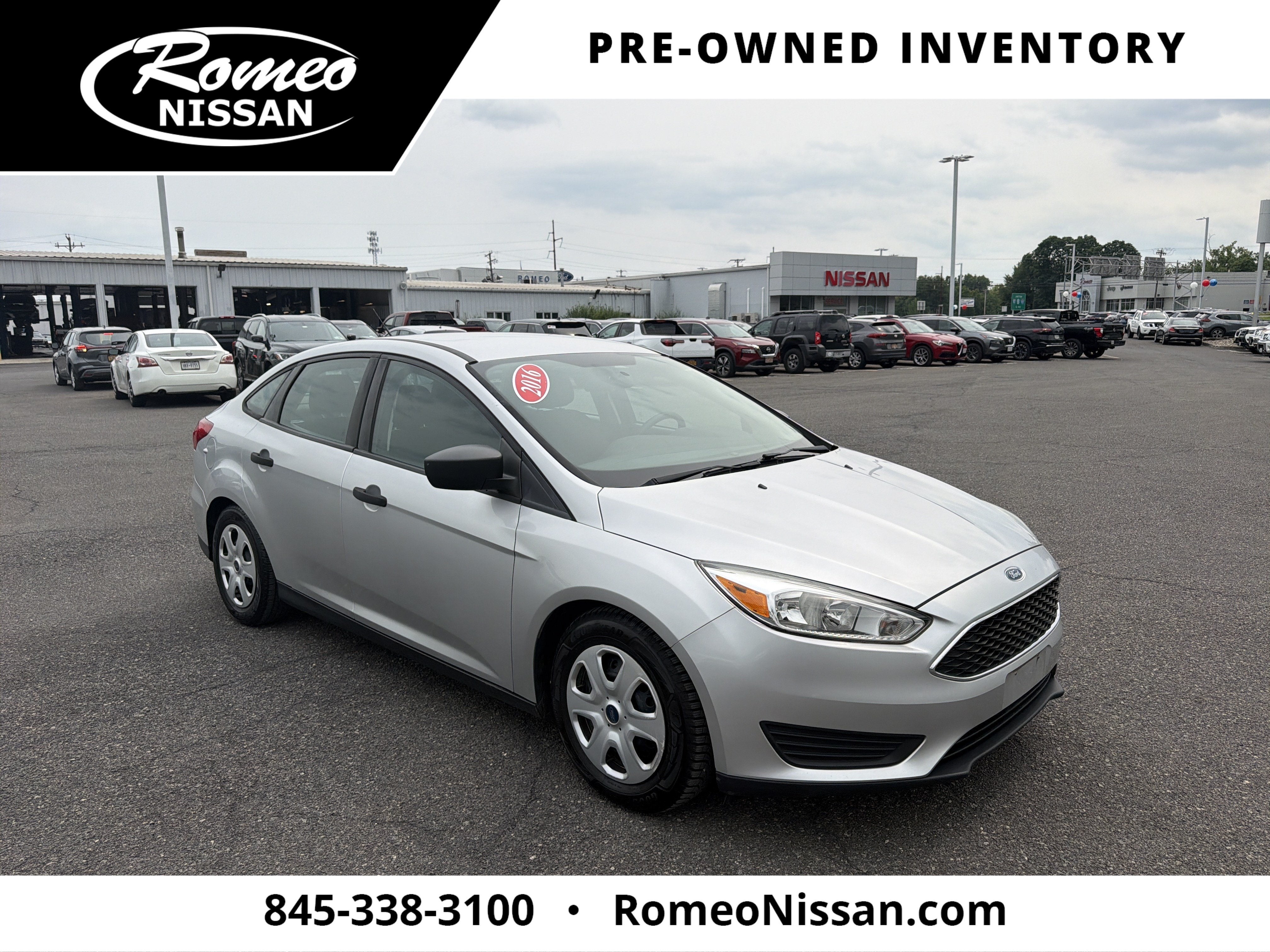 Used 2016 Ford Focus S with VIN 1FADP3E21GL384460 for sale in Kingston, NY