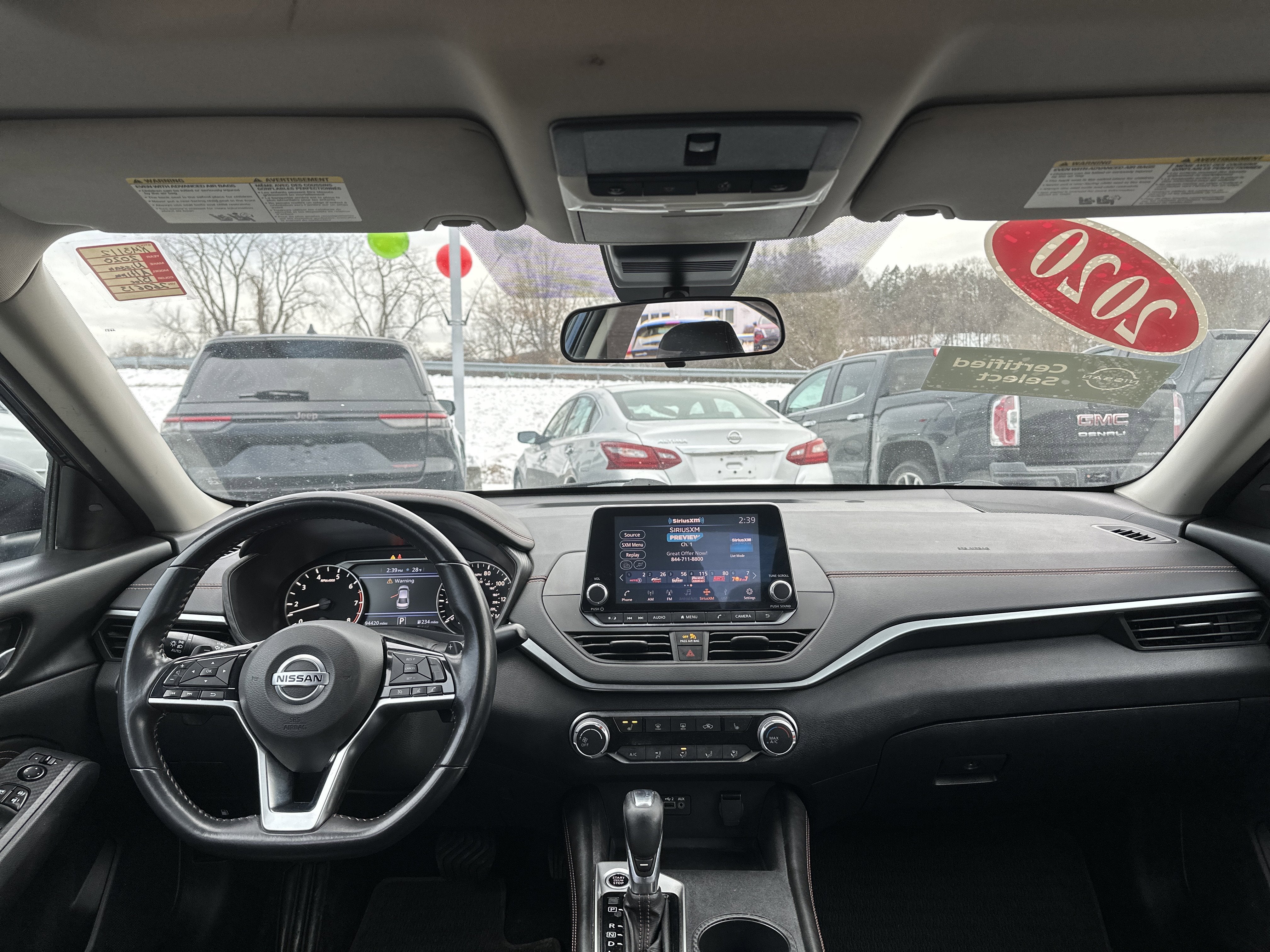 2020 Nissan Altima 2.5 SR