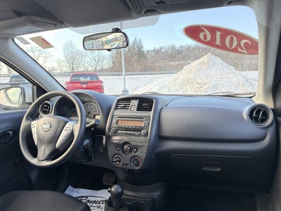 2016 Nissan Versa 1.6 S Plus