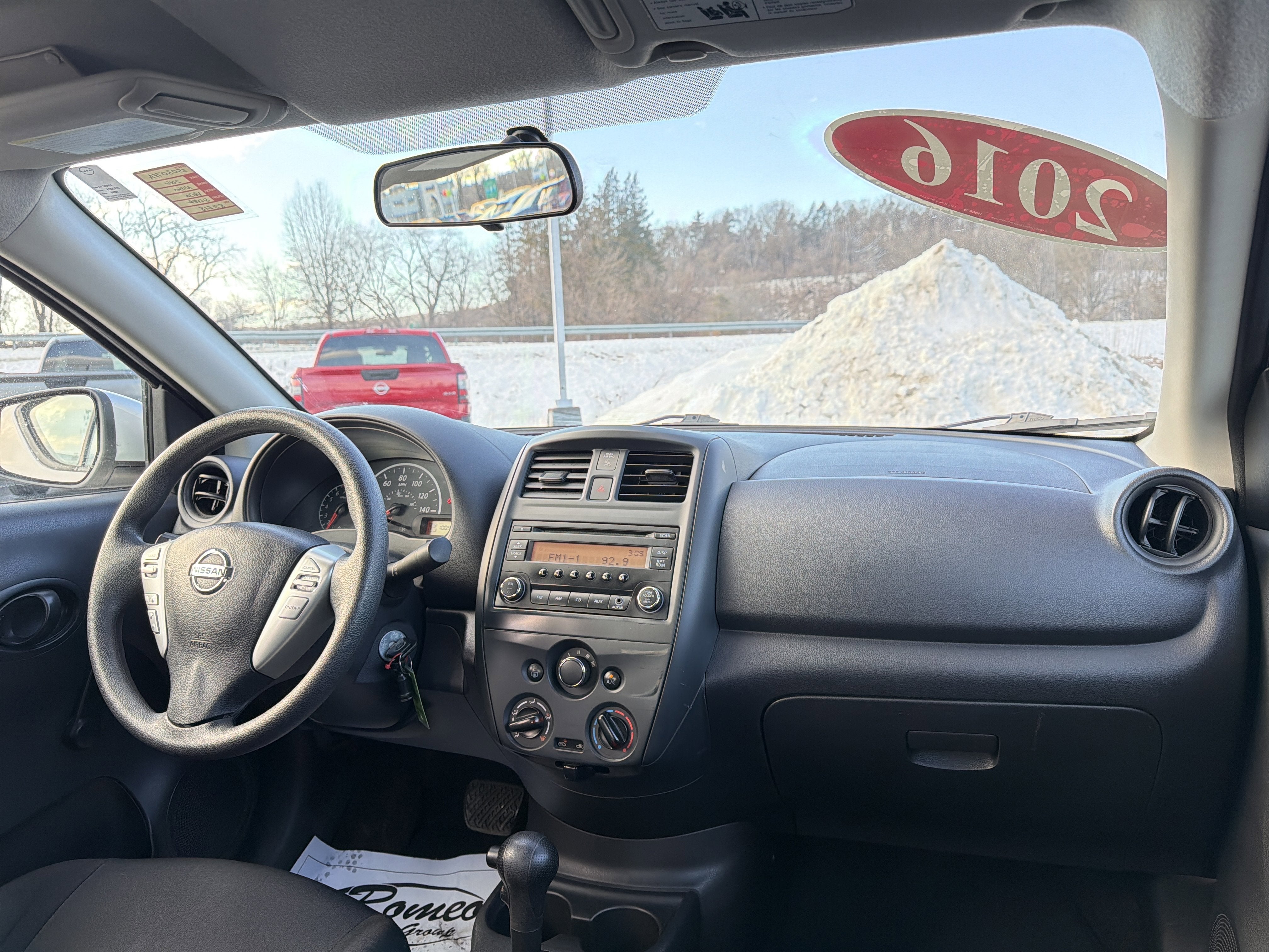 2016 Nissan Versa 1.6 S Plus