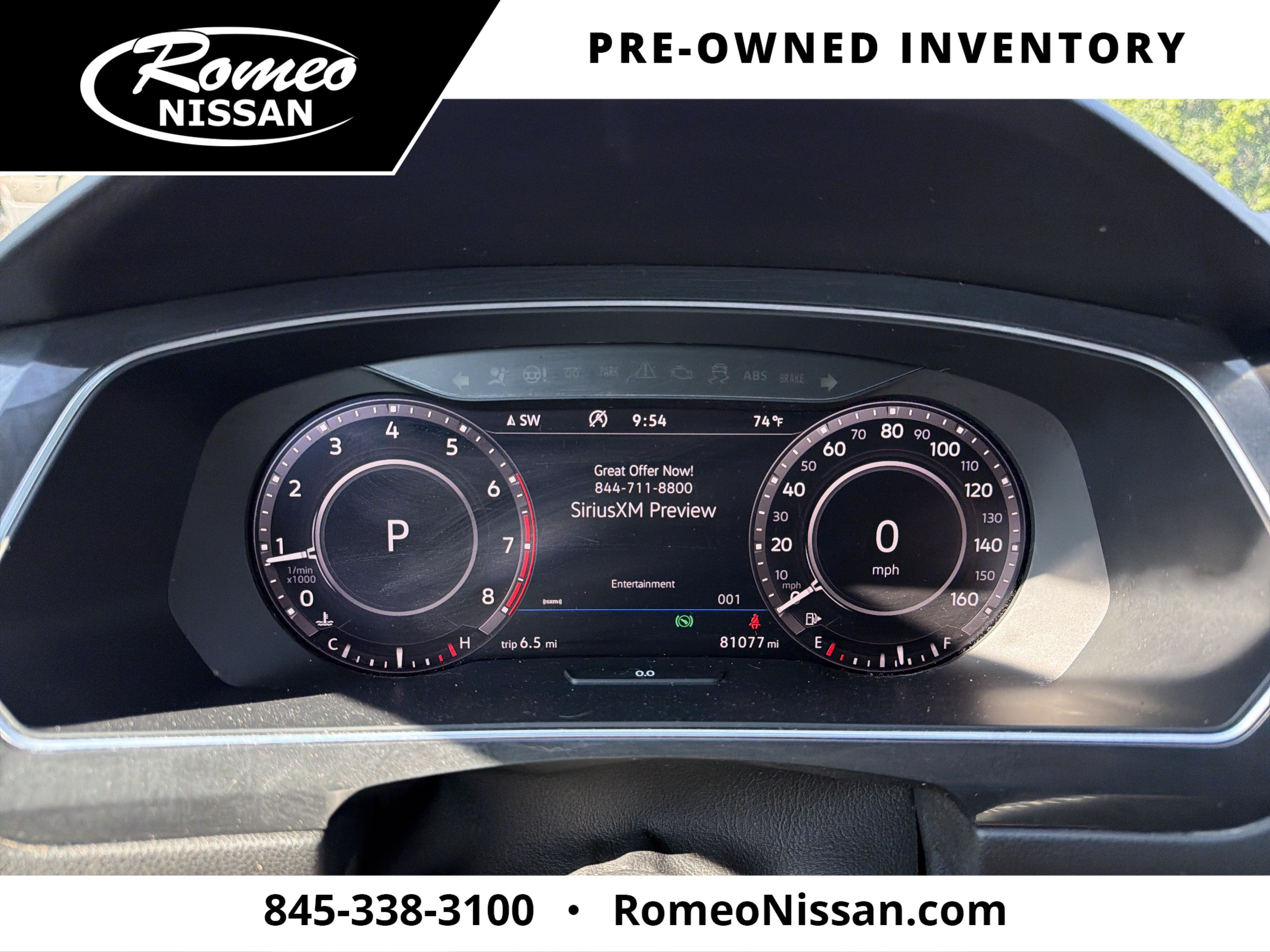 2018 Volkswagen Tiguan 2.0T SEL Premium 4Motion