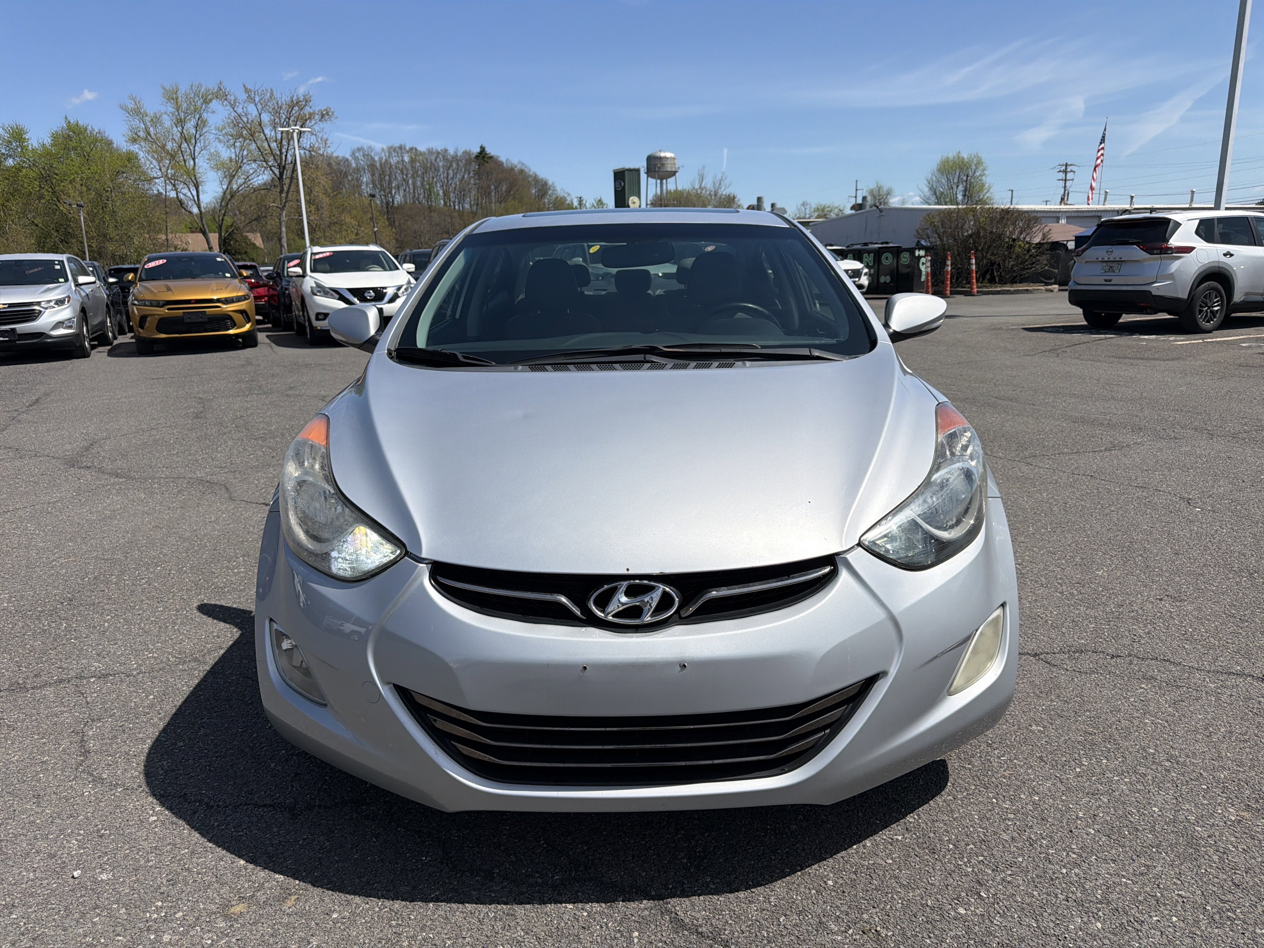 Used 2012 Hyundai Elantra Limited with VIN 5NPDH4AE3CH094345 for sale in Kingston, NY
