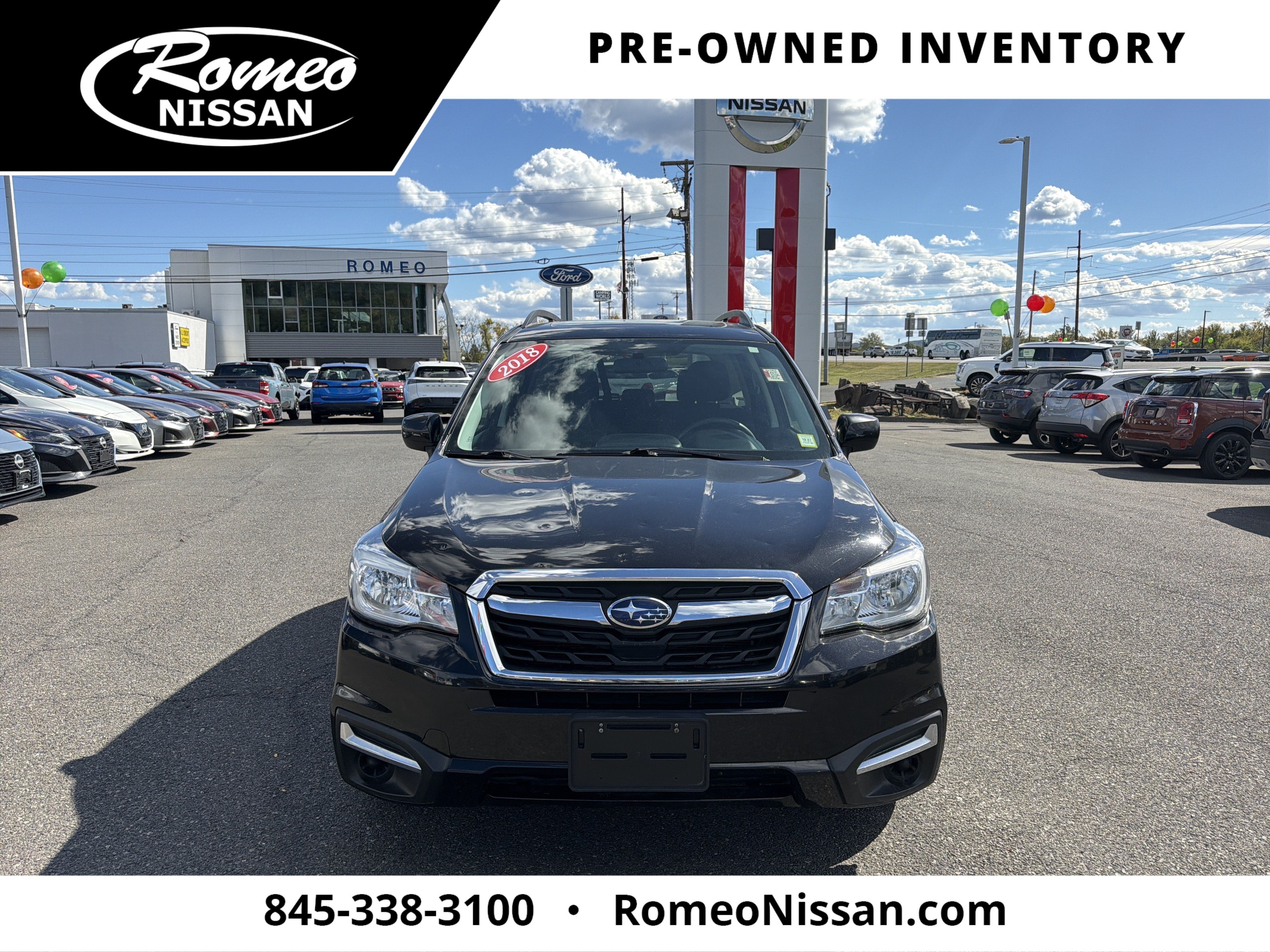 Used 2018 Subaru Forester Premium with VIN JF2SJAEC9JH539378 for sale in Kingston, NY