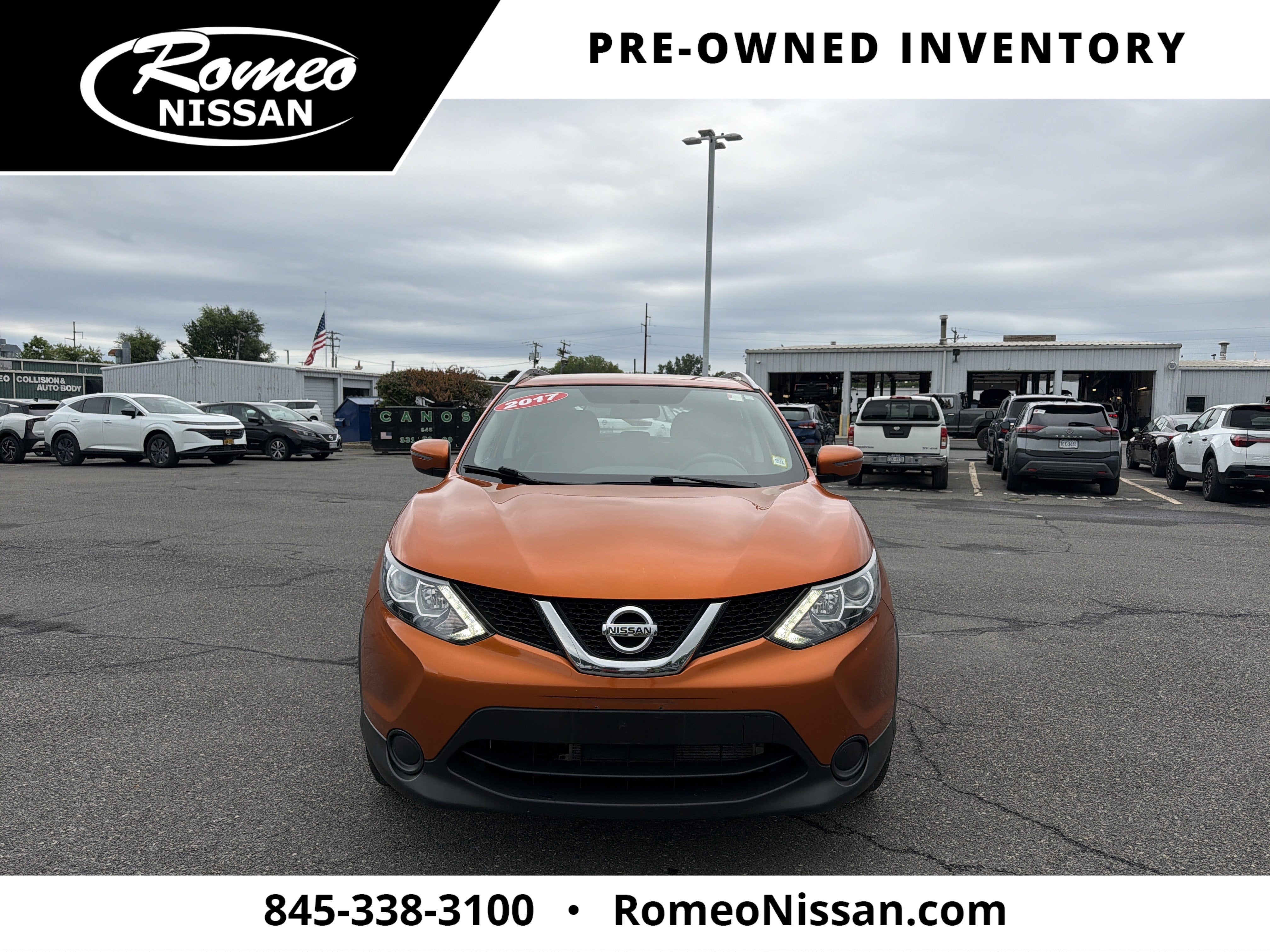 Used 2017 Nissan Rogue Sport SV with VIN JN1BJ1CR3HW105875 for sale in Kingston, NY