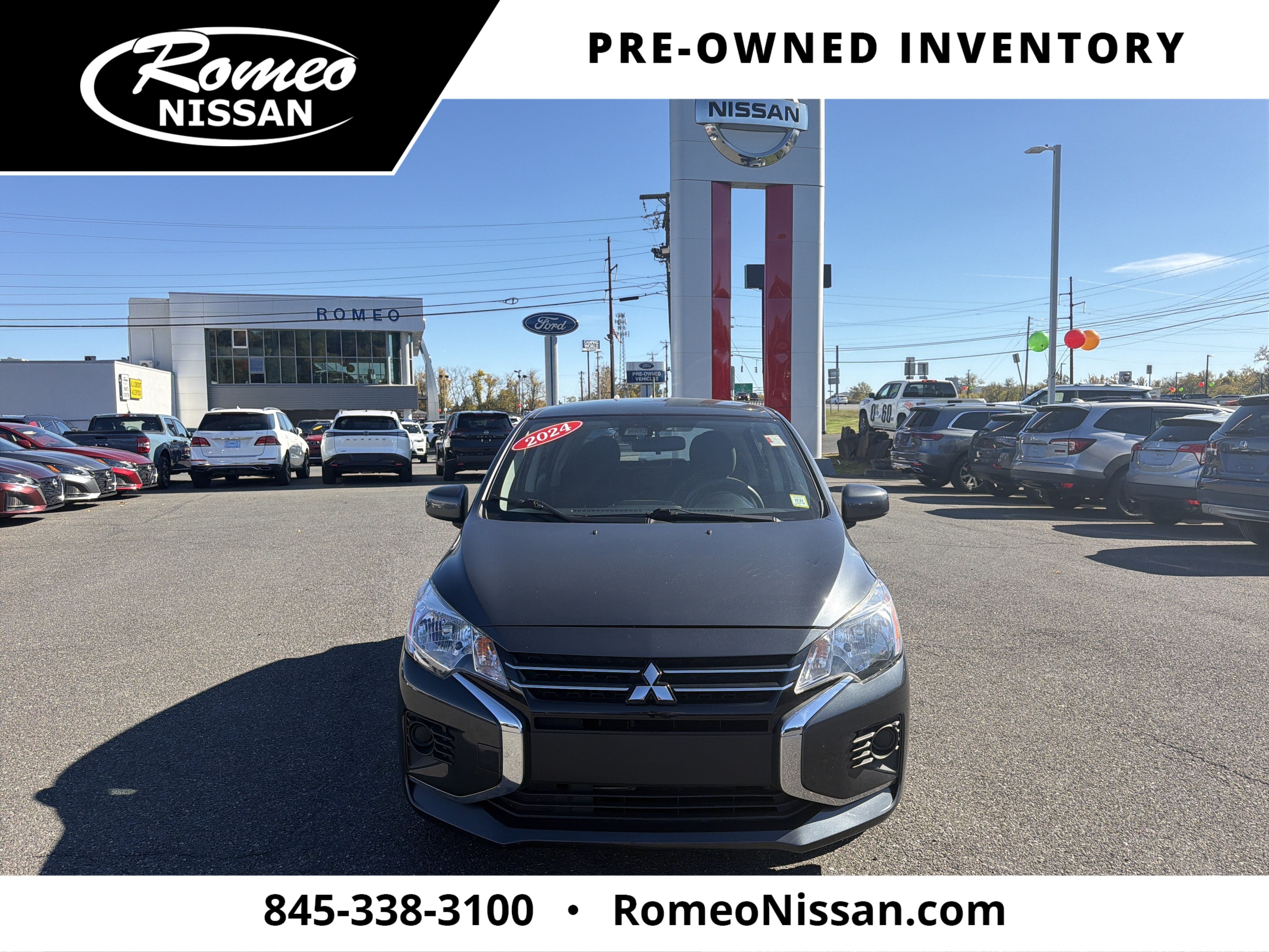 Used 2024 Mitsubishi Mirage ES with VIN ML32AUHJXRH000356 for sale in Kingston, NY