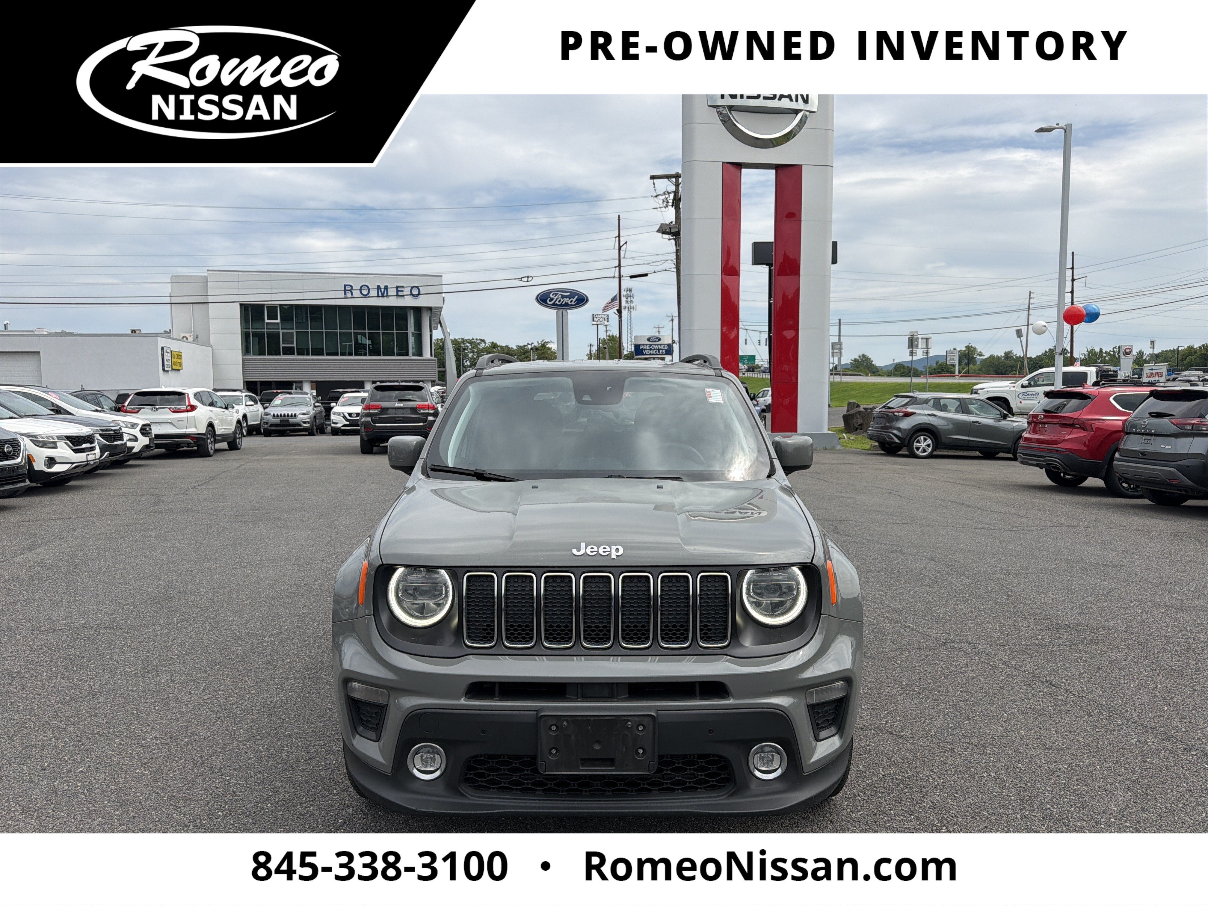 Used 2021 Jeep Renegade Latitude with VIN ZACNJDB14MPM23130 for sale in Kingston, NY