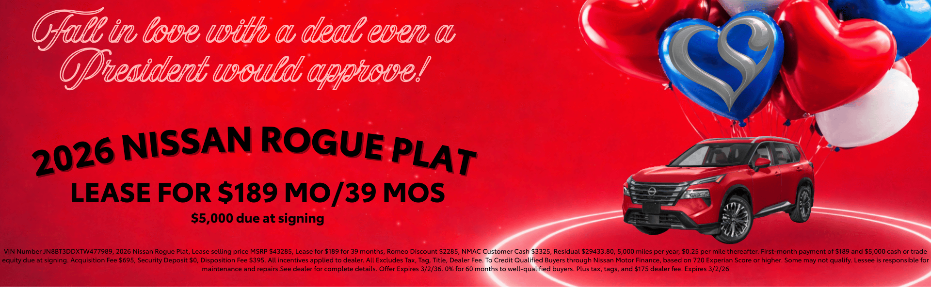 2026 Nissan Rogue Plat