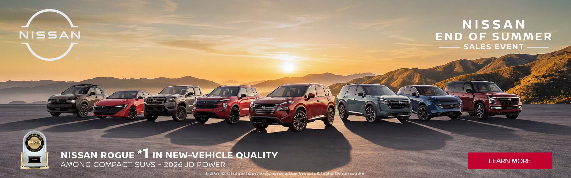Nissan End of Summer Sales Event
