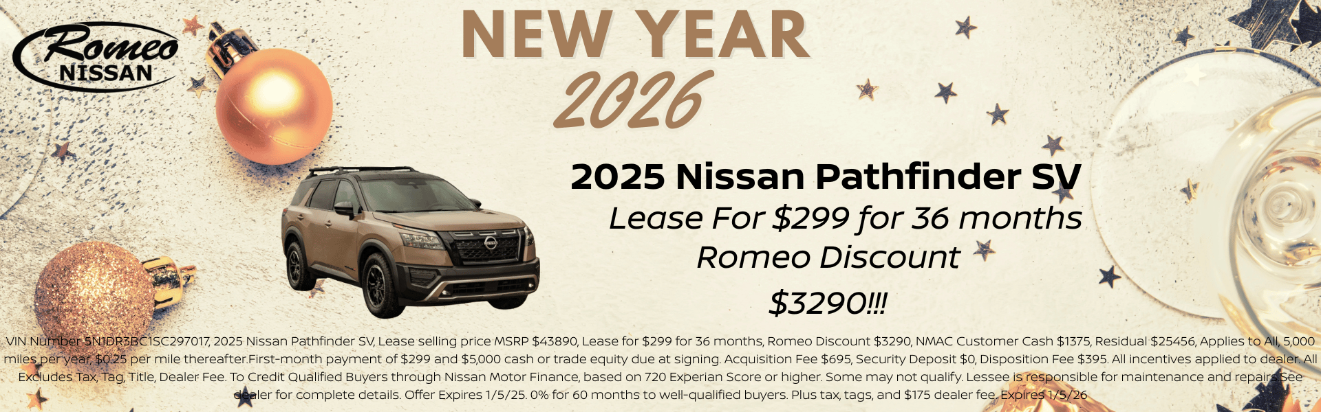 2025 Nissan Pathfinder SV