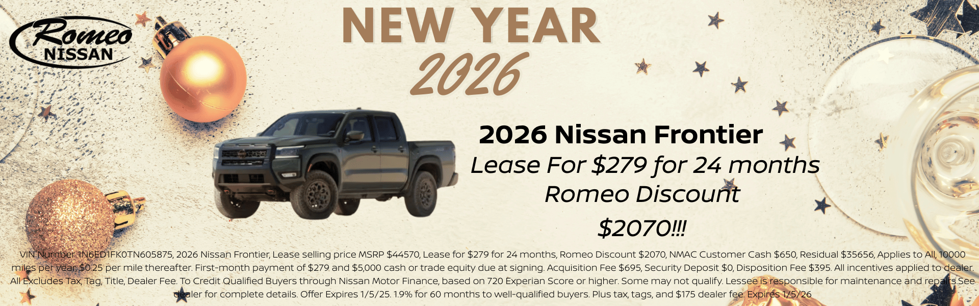 2026 Nissan Frontier