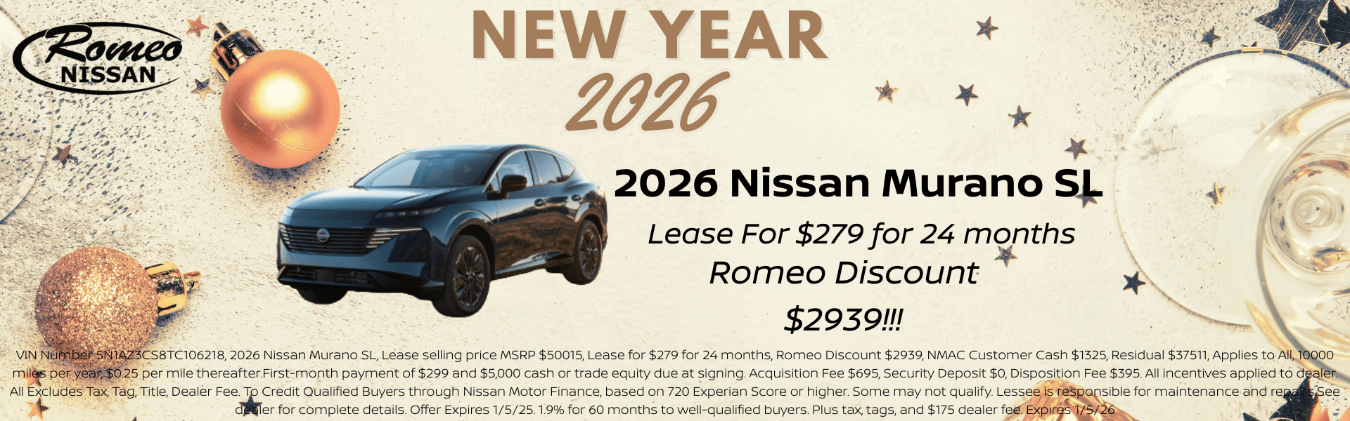 2026 Nissan Murano SL