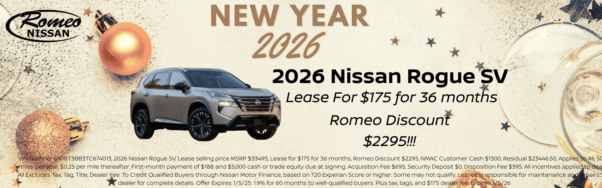 2026 Nissan Rogue SV