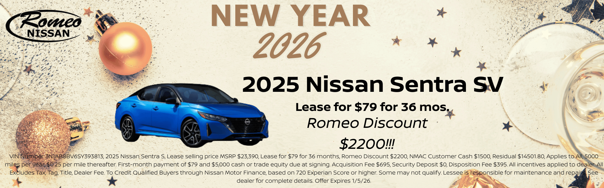 2025 Nissan Sentra SV