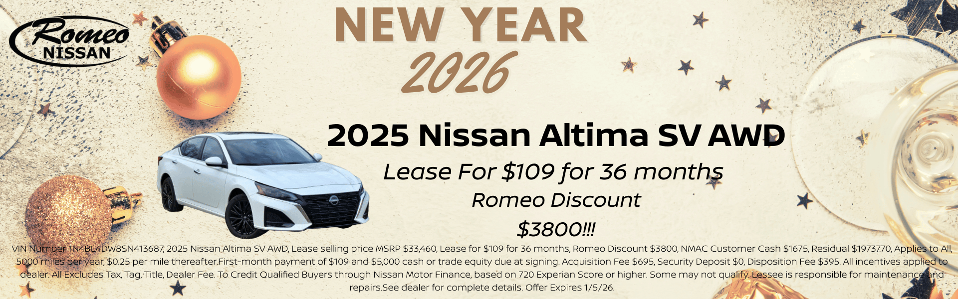 2025 Nissan Altima SV