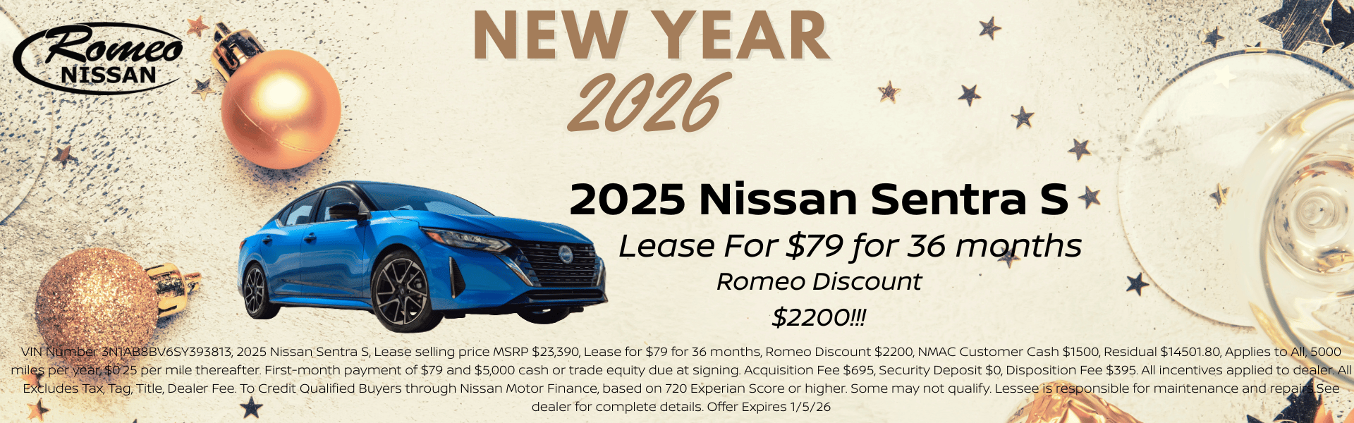 2025 Nissan Sentra S