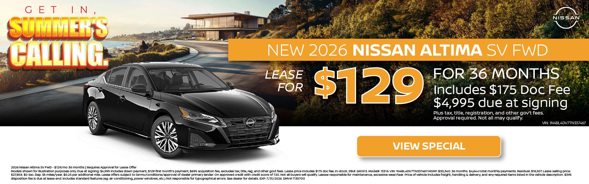 2026 Nissan Altima