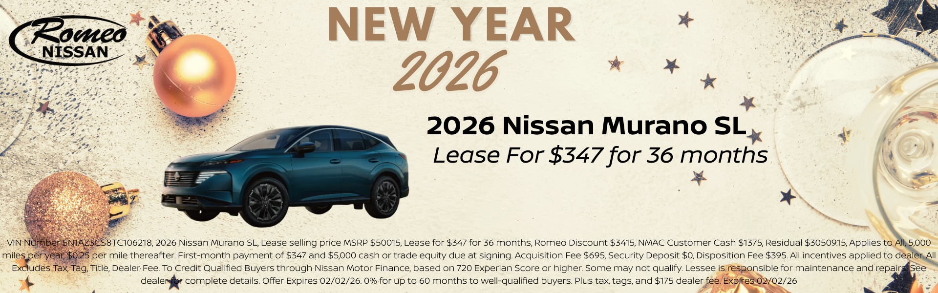 2026 NISSAN MURANO SL